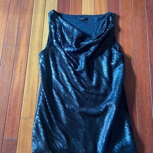 Talbots dressy sequined sleeveless top